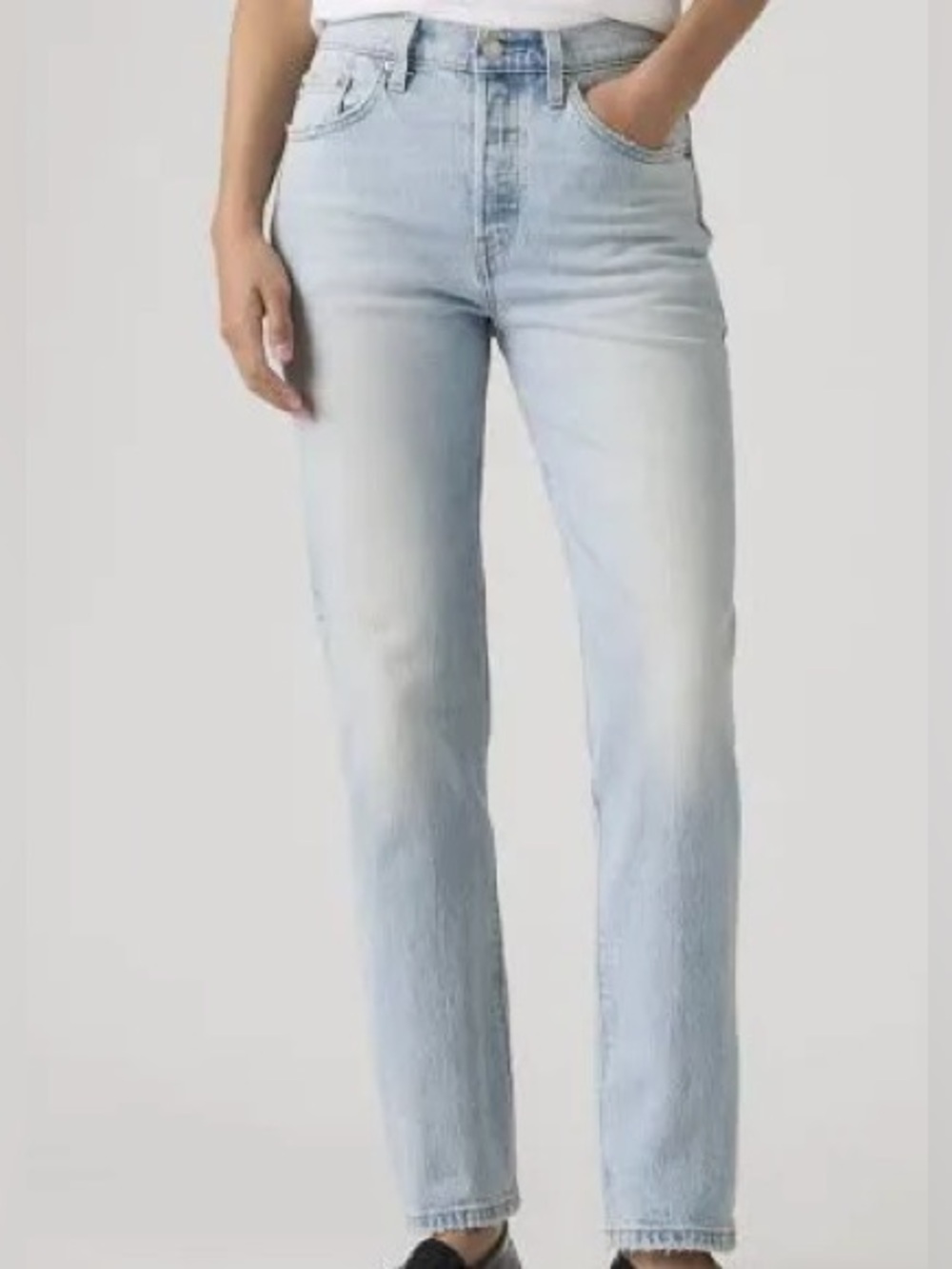 🩵 Levi’s original high rise jeans light wash W23/L30